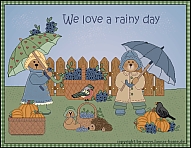 We love a rainy day